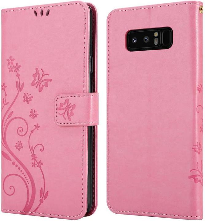 Actual product image Cadorabo Flower Book Cover (Samsung Galaxy Note 8)