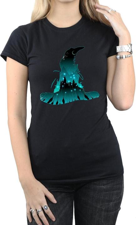 Immagine prodotto Hogwarts Silhouette Maglietta Donna (L)