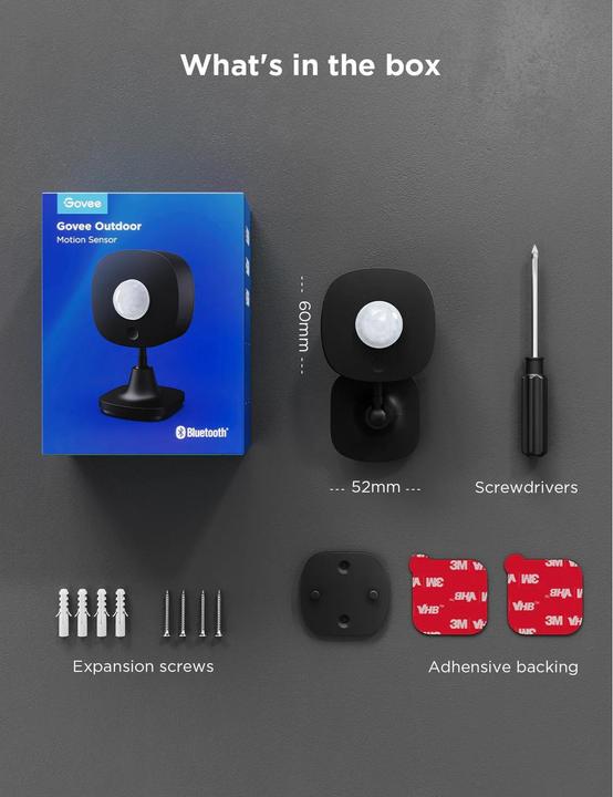Actual product image Govee Outdoor Motion Sensor (10.00 m)