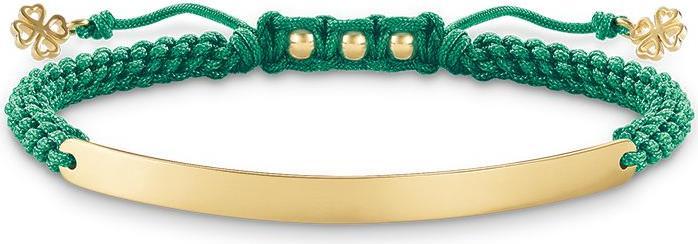 Thomas Sabo Armband Kleeblatt (19 cm, Kunststoff, Silber)