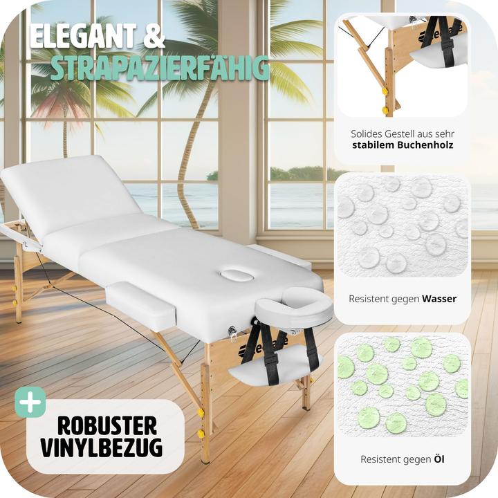 Actual product image tectake Massage couch