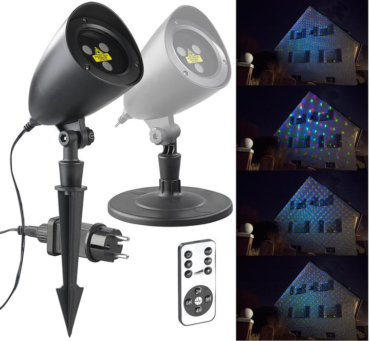 Immagine prodotto Lunartec Proiettore laser RGB con effetto stella e telecomando