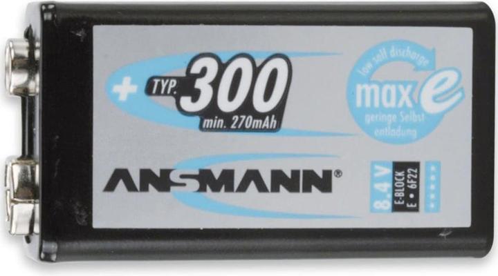Produktbild Ansmann E-Block (1 Stk., 9V Block, 270 mAh)