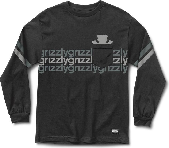 Grizzly Dazed & Confused L/S Pocket T-Shirt (L)