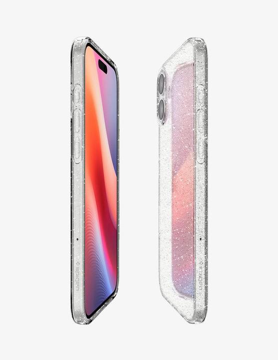 Actual product image Spigen Liquid Crystal case for iPhone 16 6,1" glitter crystal (Apple iPhone 16)