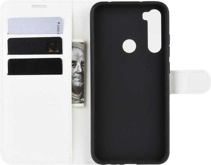Produktbild Cover-Discount Xiaomi Redmi Note 8T- Leder Etui Hülle weiss (Xiaomi Redmi Note 8T)