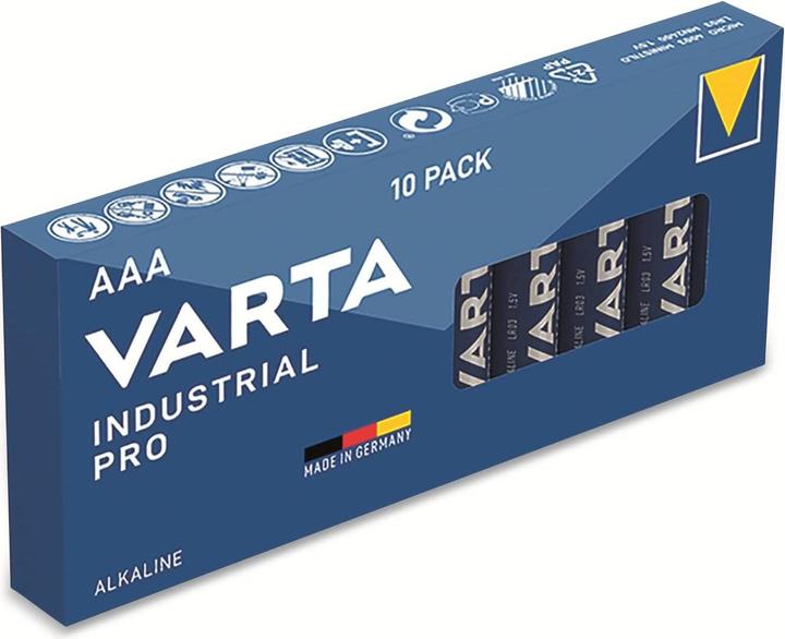 Actual product image Varta industrial alkali (10 pcs., AAA, 1250 mAh)