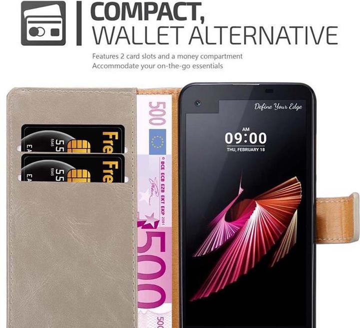 Productafbeelding Cadorabo Boek Luxe Omslag (LG X Scherm)