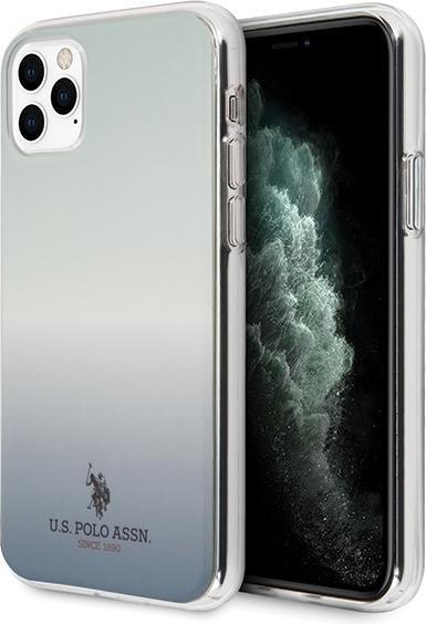 Actual product image U.S. Polo US Polo USHCN65TRDGLB iPhone 11 Pro Max Blue / Blue Gradient Pattern Collection (Apple iPhone 11 Pro Max)