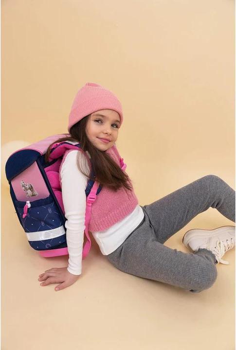Immagine prodotto Belmil CLASSY zaino scuola 4 pezzi Amazing Horses (19 l)