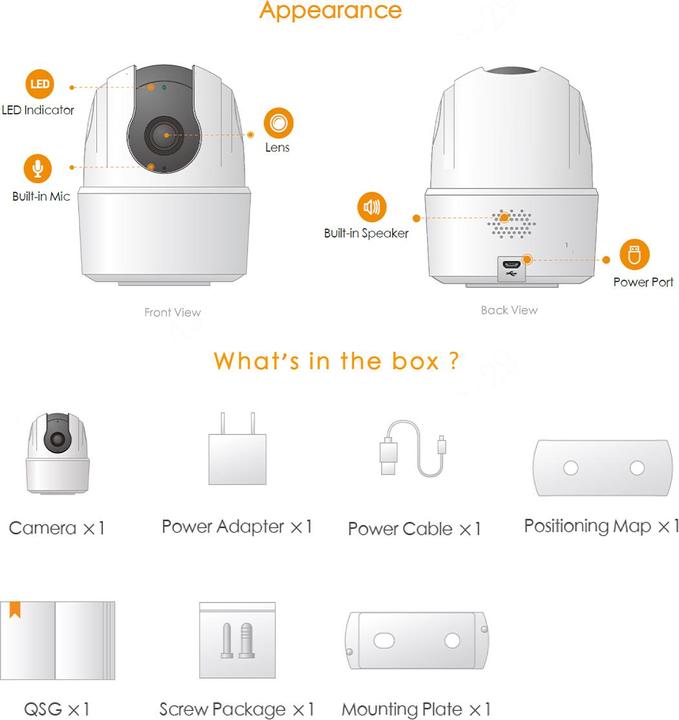 Actual product image Imou Ranger 2C (1920 x 1080 Pixels)