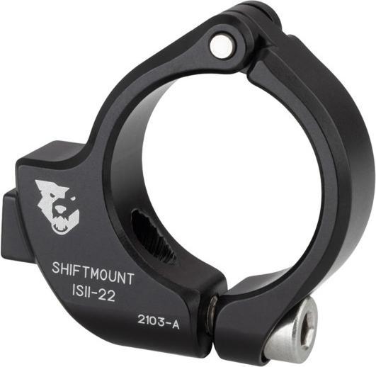 Actual product image Wolf Tooth Clamp for shift lever mounting, Shimano I-Spec II, 22.2mm