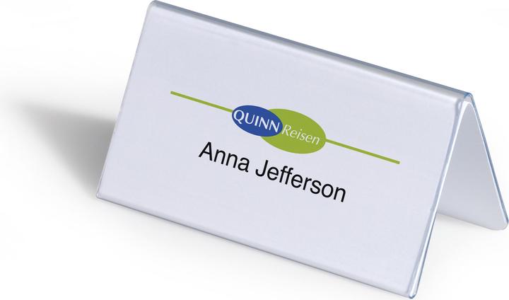 Actual product image Durable Table name plates