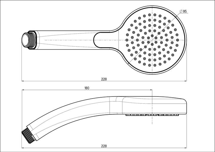 Actual product image Nikles Fresh Curve 95 Uno (1 Beam types)