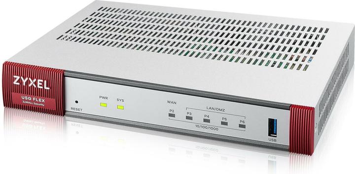 Zyxel USG Flex Firewall VERSION 2 10/100/1000 1xWAN 4xLAN/DMZ ports 1xUSB with 1Yr UTM bundle