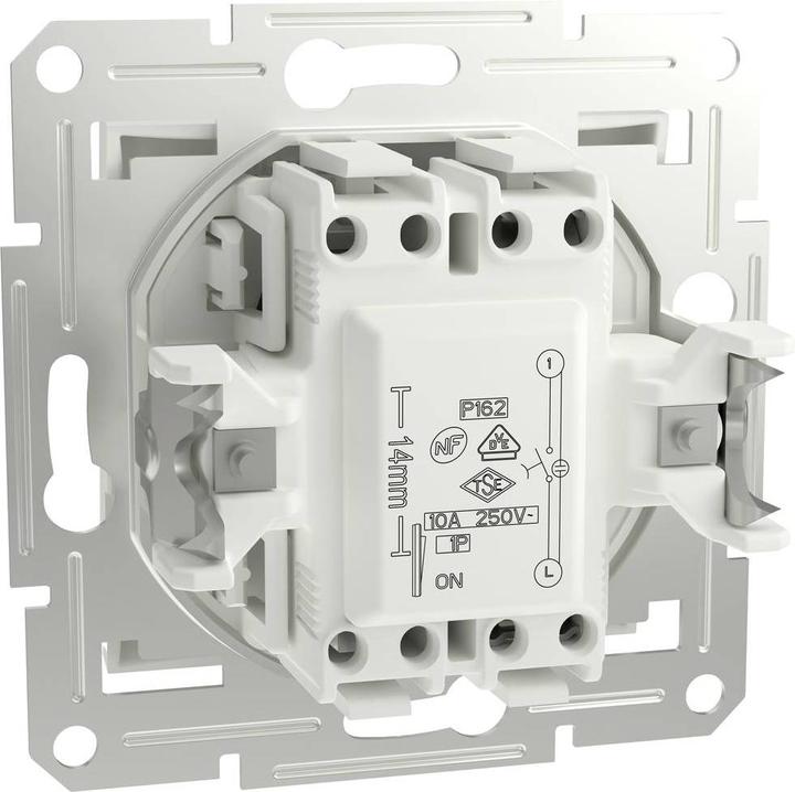 Image du produit Schneider Electric Bouton-poussoir Asfora blanc (RAL 9003) EPH1670121D