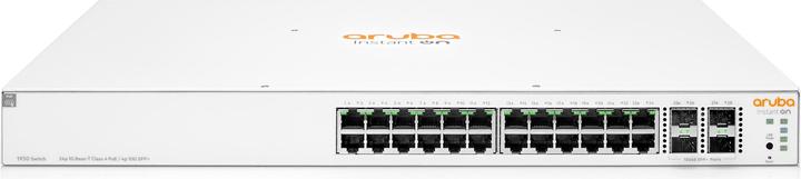 Image du produit HPE Commutateur 4SFP/SFP+ Aruba Instant On 1930 PoE (28 Ports)