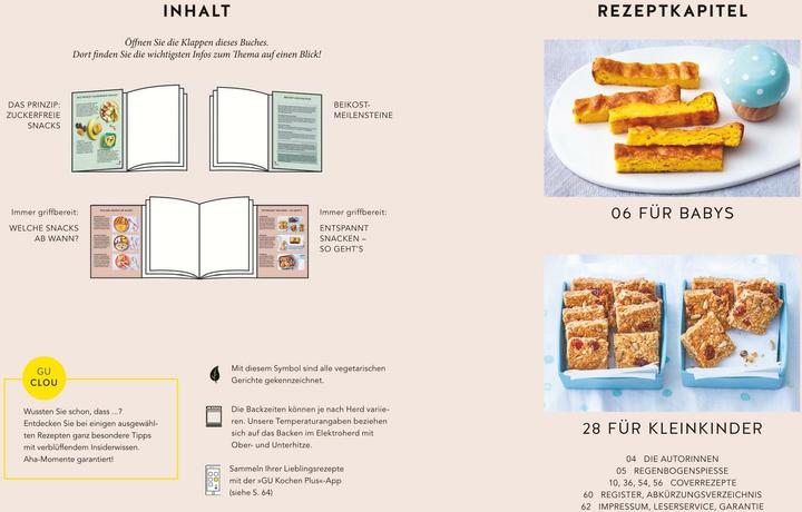 Actual product image Sugar free snacks for babies and toddlers (German, Lena Merz, Annina Schäflein, 2022)