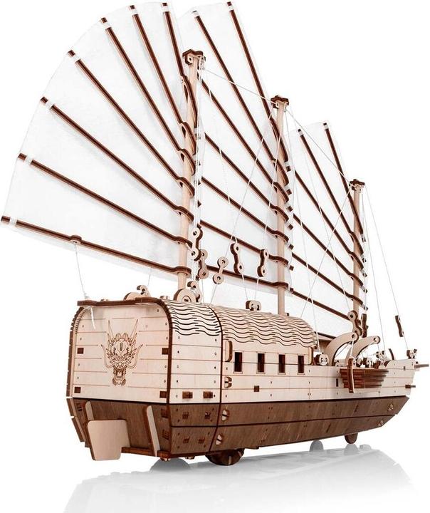 Image du produit Eco Wood Art Kit de maquette 3D en bois - Ancien voilier asiatique (Djong)