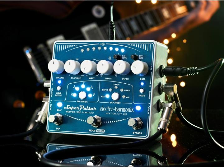 Actual product image Electro-Harmonix Super Pulsar (Electric guitar)
