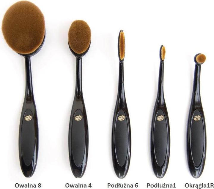 Actual product image Rio Beauty Brom Makeup Brush Set