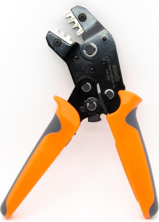 Actual product image Iwiss SN-28B Dupont Crimping Pliers 0.1-1mm2 (20 mm)