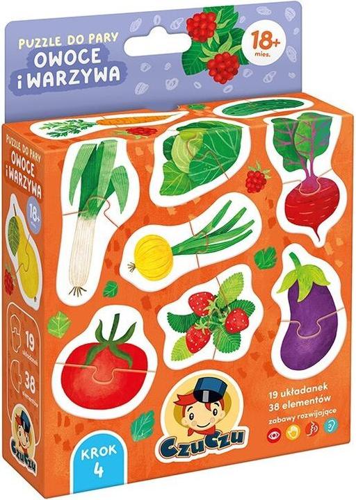 Produktbild Czuczu Gepaartes Puzzle-Puzzle - Obst und Gemüse (19 Teile)