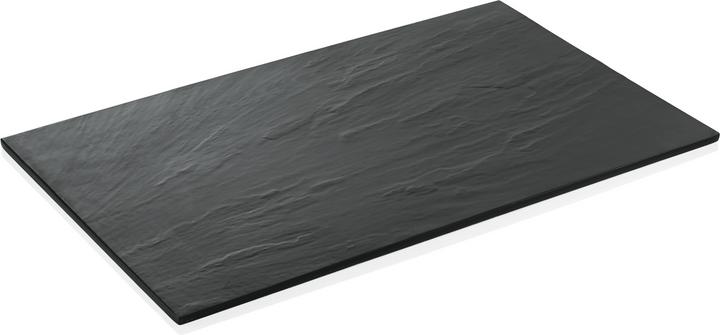 Produktbild Ich-zapfe Servierbrett, Buffetplatte GN 1/1, Melamine Schiefer - Granitoptik