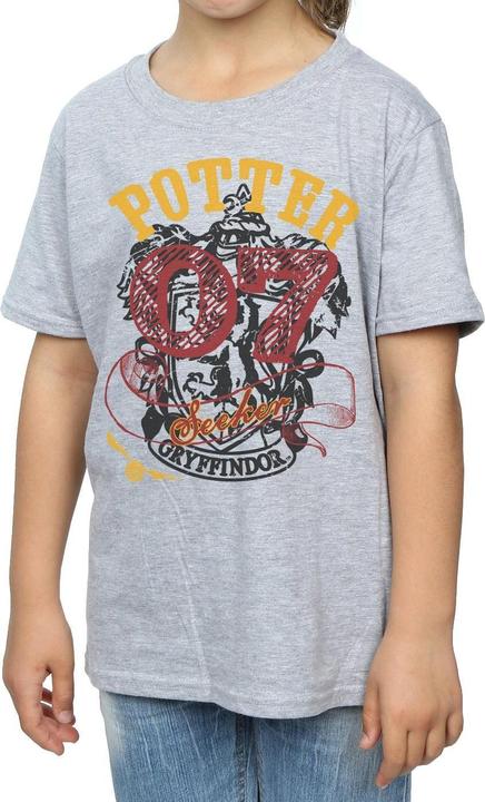 Actual product image Girls Gryffindor Seeker Cotton T-Shirt (152, 158)