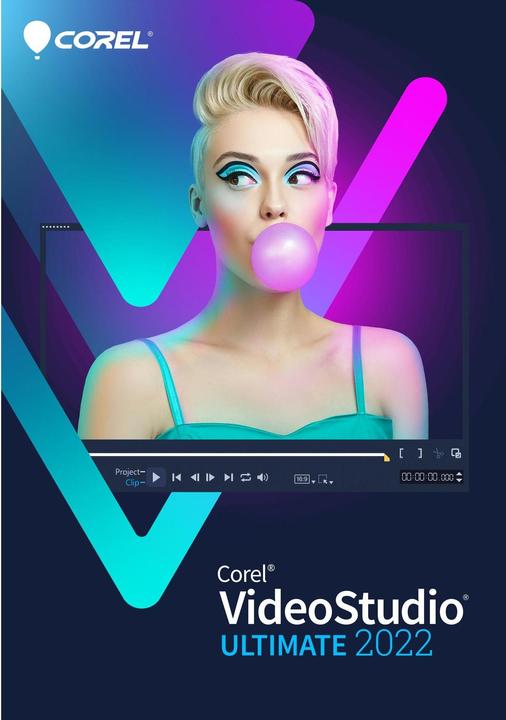 Immagine prodotto Corel VideoStudio 2022 Ultimate (1 Utente, Senza limiti)