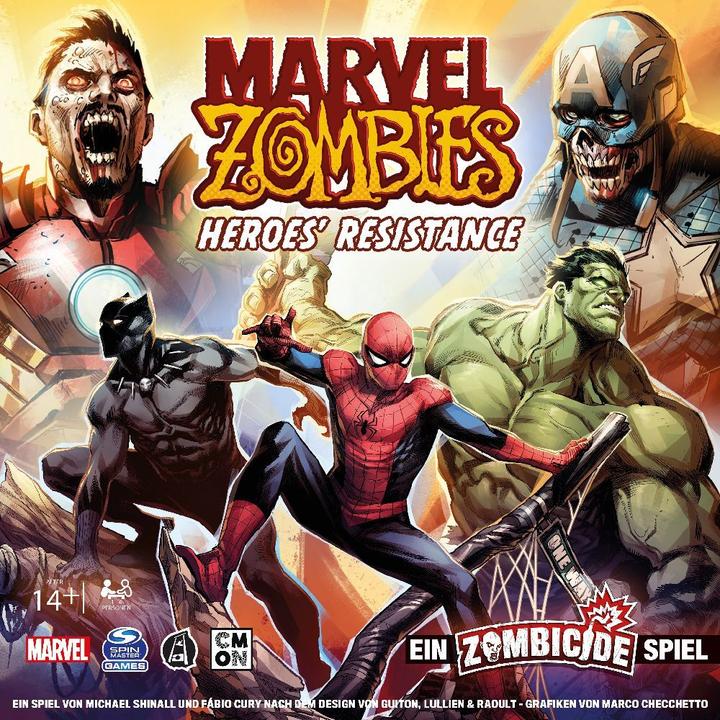 Actual product image Cmon Marvel Zombies: Heroes' Resistance - A Zombicide Game, board game, for 1-4 players, ages 14+. (German)