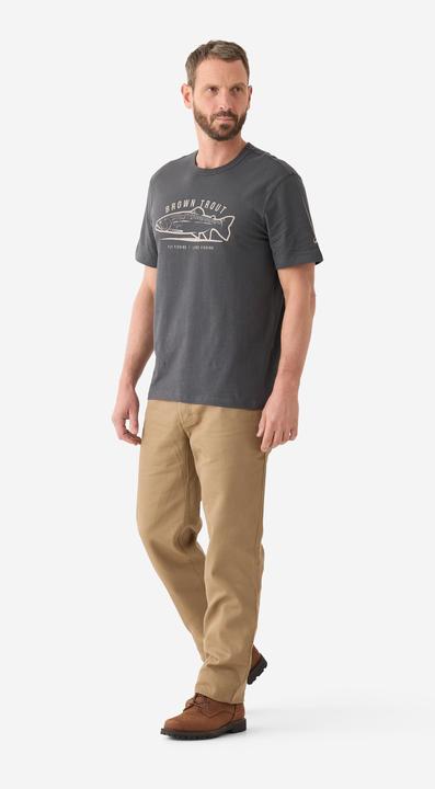 Produktbild Caperlan Angelshirt kurzarm Baumwolle Forelle (S)
