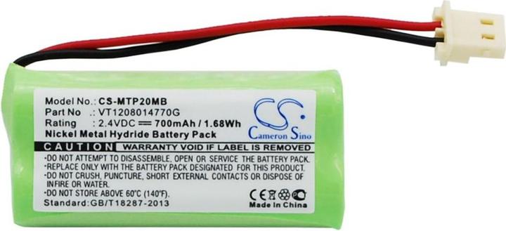 Actual product image NoName Battery for Motorola MBP20 etc