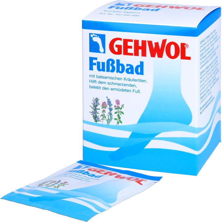 Produktbild Gehwol Fussbad 10 Beutel à 20g (Fussbad, 607.75 ml)