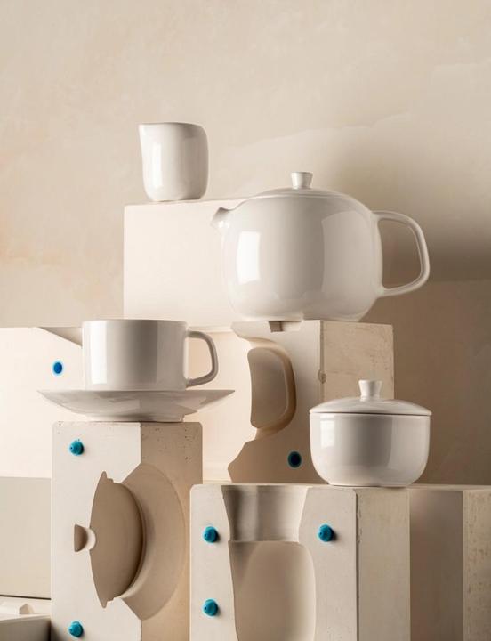 Image du produit Revol Madeleine Tasse à café D9cm H9.5cm D33cl albâtre blanc (330 ml)