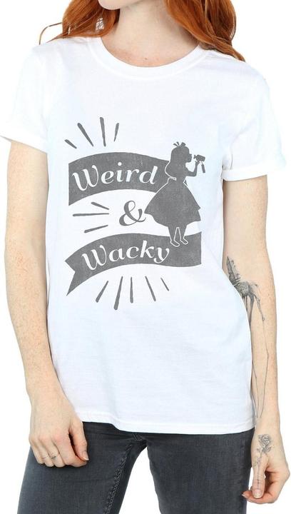 Immagine prodotto Disney Alice In Wonderland Weird And Wacky Maglietta Ampia Donna (L)