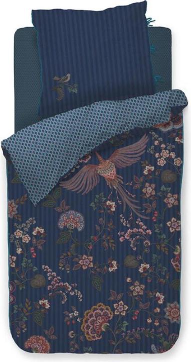 Immagine prodotto PIP Studio Biancheria da letto Buenas Noches blu scuro 135x200cm (1 set) (Copripiumino, 135x200 cm)
