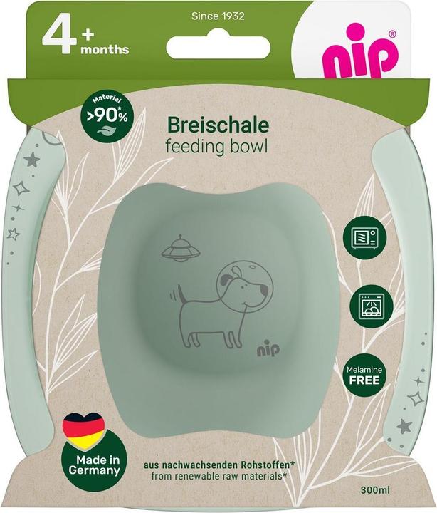 Produktbild NIP Kinderteller & Breischalen Breischale 2er Pack eat green - Blau