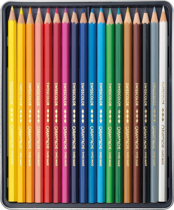 Produktbild Caran d'Ache Swisscolor (Mehrfarbig, 18 x)