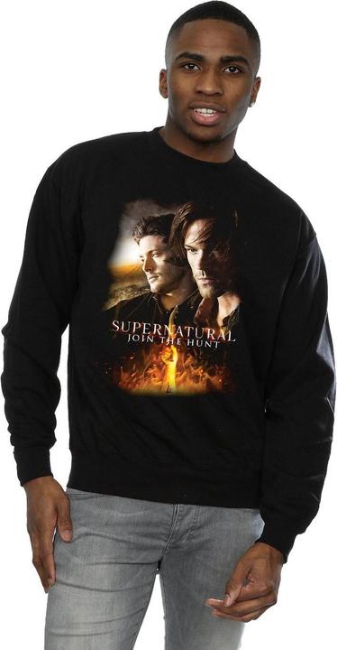 Produktbild Supernatural Flaming Poster Sweatshirt (XL)