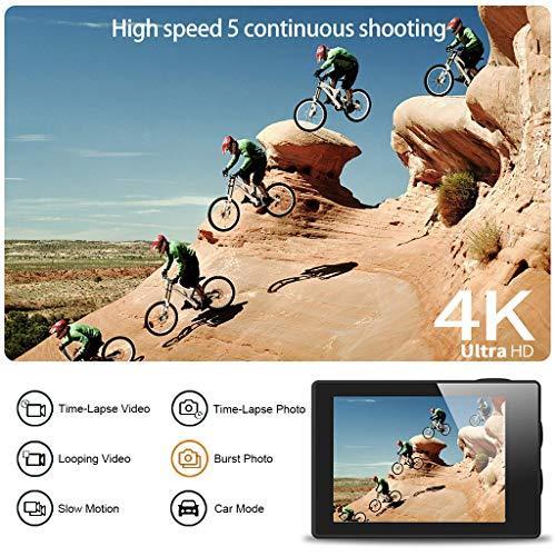 Image du produit Apexcam Caméra d'action 4K (30p, WiFi)