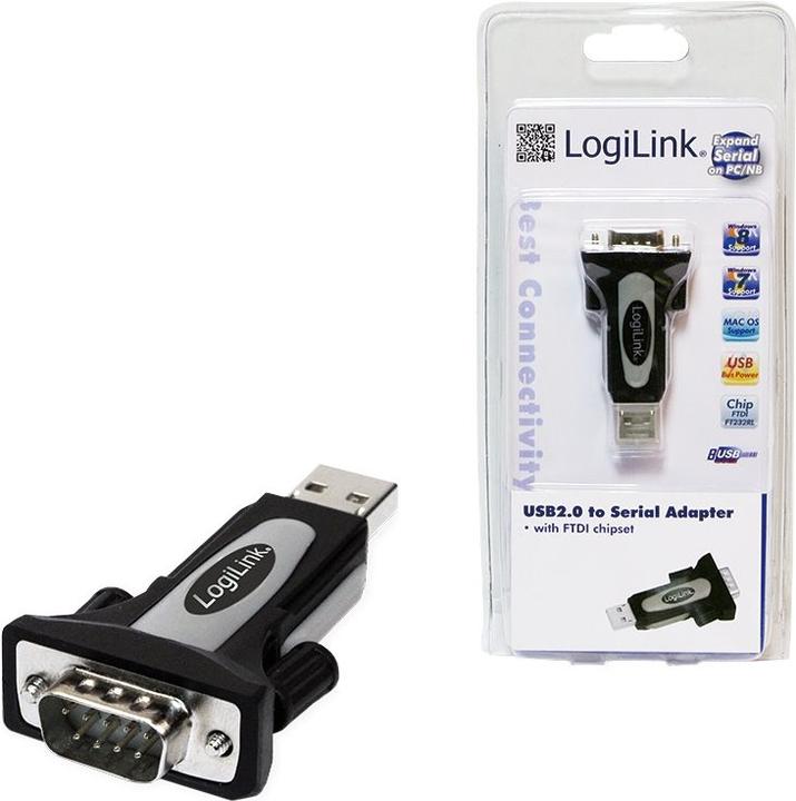 Actual product image LogiLink AU0034 (USB-A, 2 Ports)