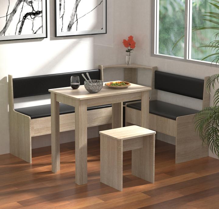 Produktbild VCM Eckbankgruppe Sitzgruppe Esal Mini (153 x 123 x 80 cm)