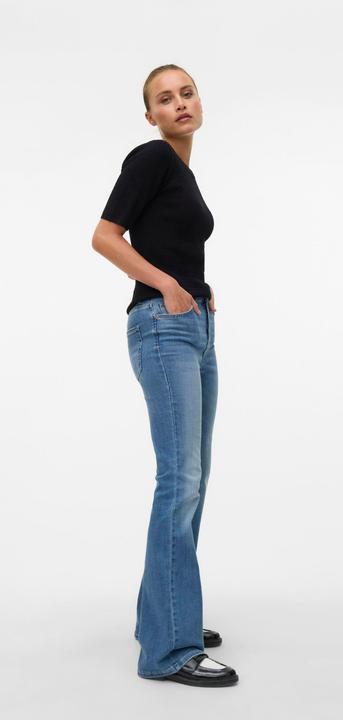 Produktbild Vero Moda VMGIGI Hohe Taille Ausgestellt Jeans Ausgestellt (30)