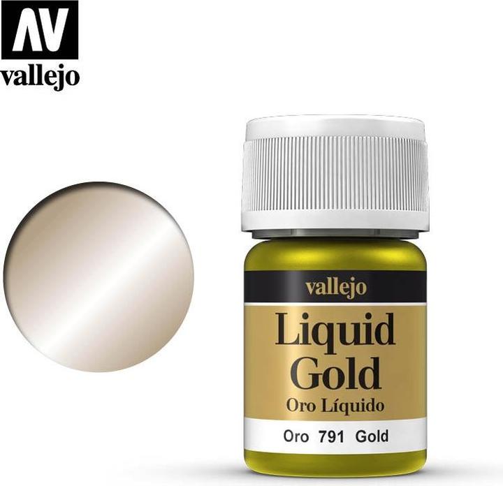 Image du produit Vallejo Or liquide - Gold (70.791)