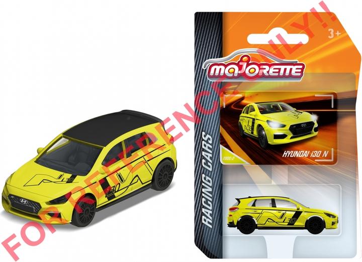 Actual product image Majorette Racing Hyundai i30N, yellow