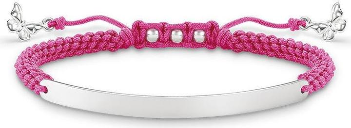 Produktbild Thomas Sabo Armband Schmetterling (21 cm, Kunststoff, Silber)