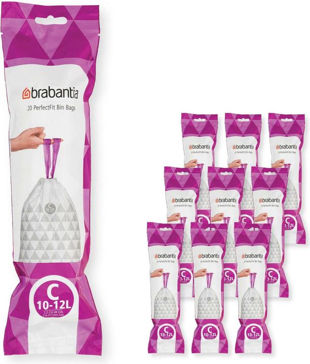 Brabantia PerfectFit Bags (200 x, 12 l)