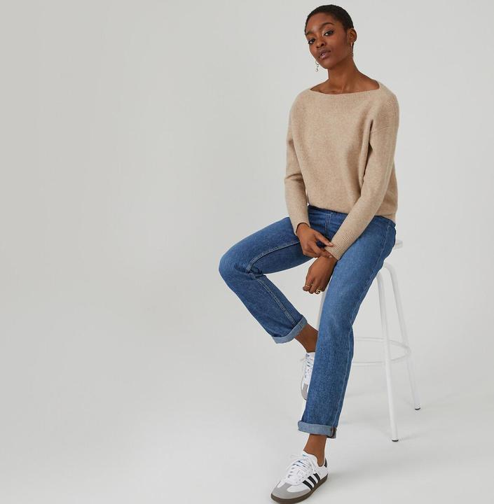 Produktbild La Redoute Collections Pullover mit U-Boot-Ausschnitt (XXL)