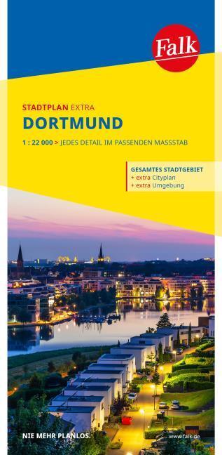 Produktbild Falk Stadtplan Extra Dortmund 1:22.000